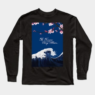 The Tsunami And The Cherry Blossom Long Sleeve T-Shirt